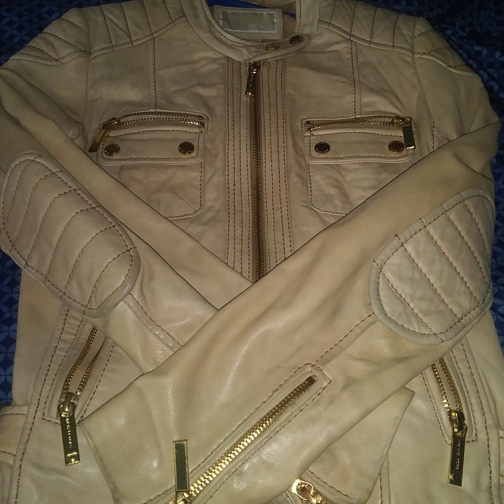 Leather jacket